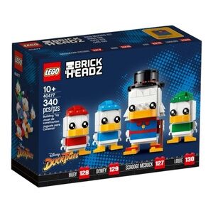 LEGO 40477 BrickHeadz Disney DuckTales Scrooge Huey Dewey Louie 340 Pcs Retired
